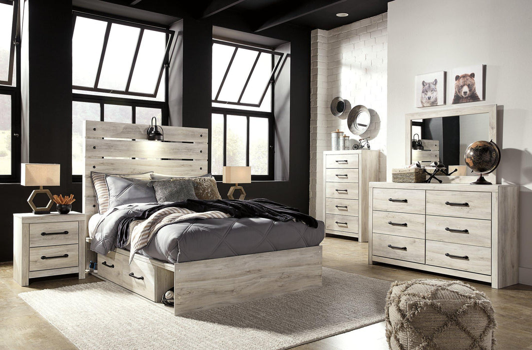 Cambeck Bed with 4 Storage Drawers - One & Only Furniture