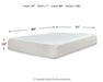 10 Inch Chime Memory Foam Mattress Set - One & Only Furniture