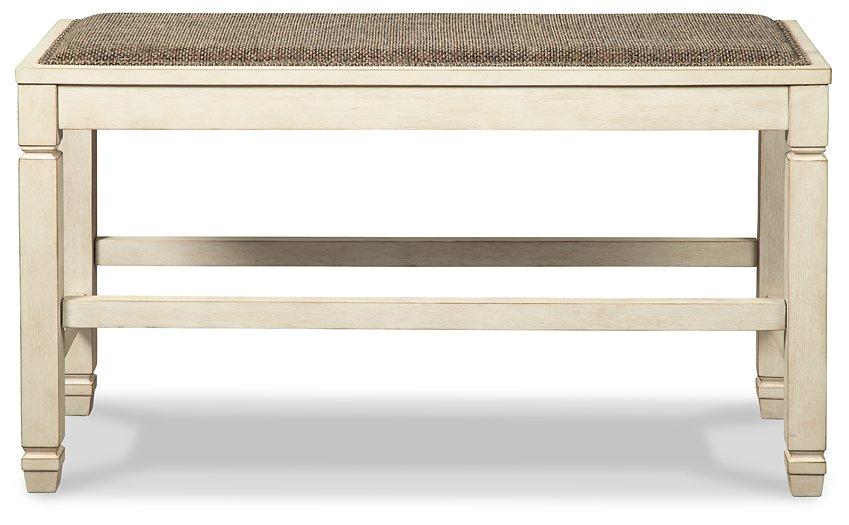 Bolanburg Counter Height Dining Bench - One & Only Furniture