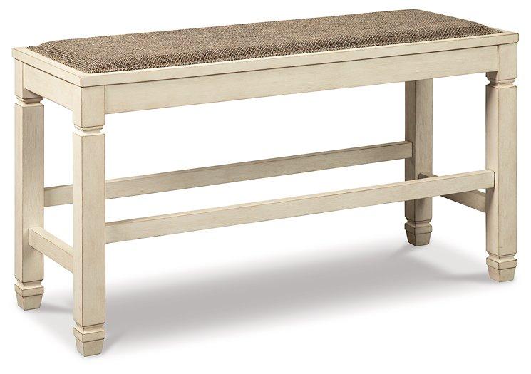 Bolanburg Counter Height Dining Bench - One & Only Furniture