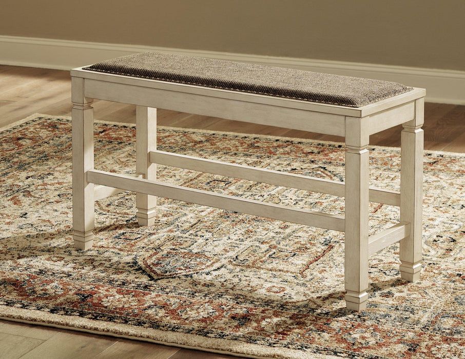 Bolanburg Counter Height Dining Bench - One & Only Furniture