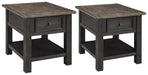 Tyler Creek End Table Set - One & Only Furniture