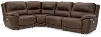 Dunleith Power Reclining Sectional - One & Only Furniture