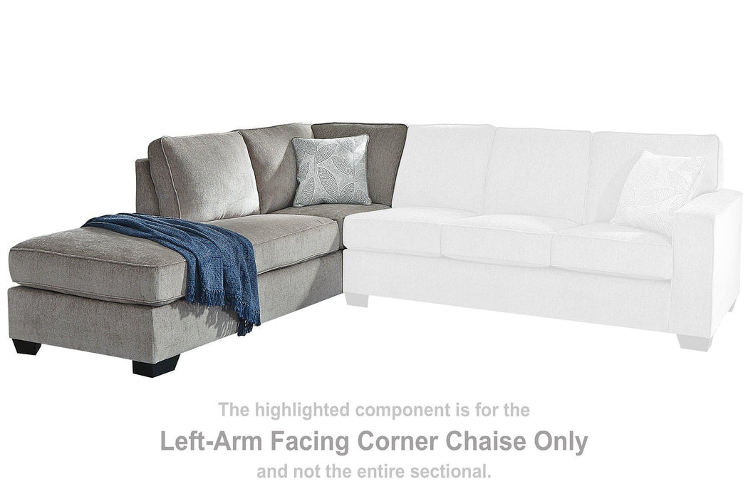 Altari Sleeper Sectional with Chaise - One & Only Furniture