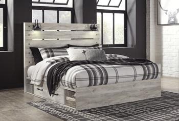 Cambeck Bed with 4 Storage Drawers - One & Only Furniture