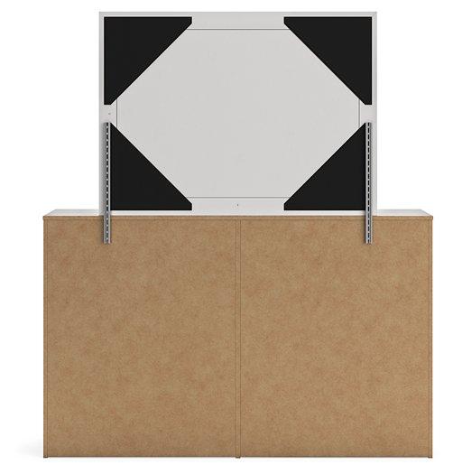 Cayboni Dresser and Mirror - One & Only Furniture