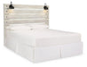 Cambeck Bed with 2 Storage Drawers - One & Only Furniture