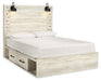 Cambeck Bed with 4 Storage Drawers - One & Only Furniture