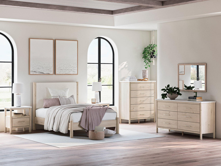 Cadmori Dresser and Mirror - One & Only Furniture