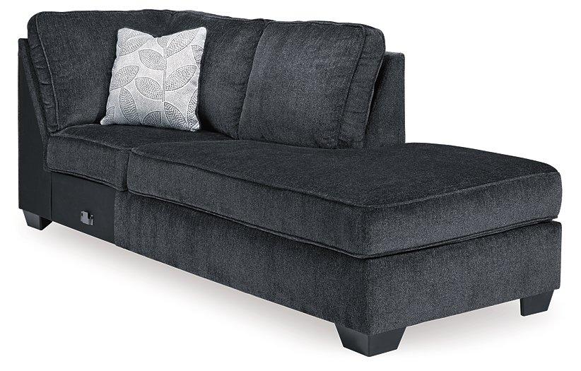 Altari Sleeper Sectional with Chaise - One & Only Furniture