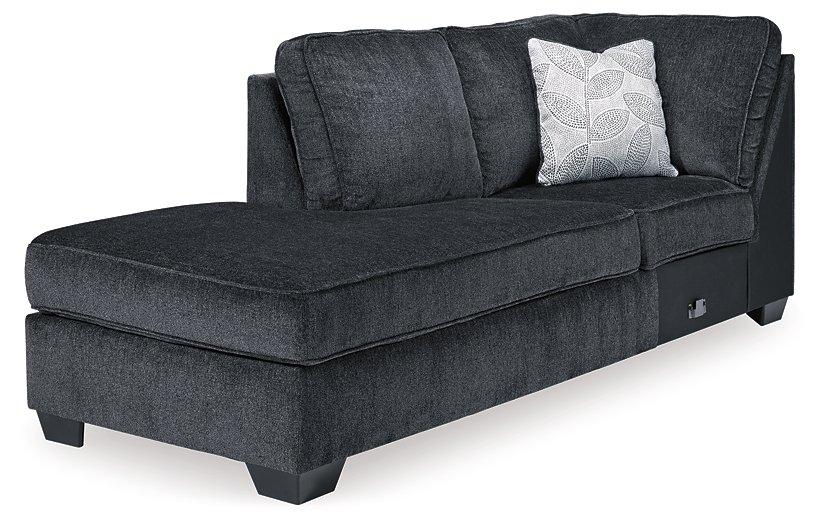 Altari Sleeper Sectional with Chaise - One & Only Furniture