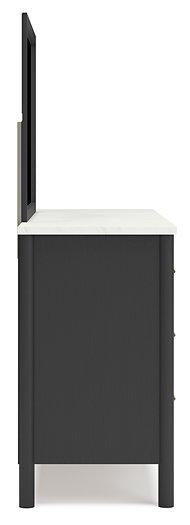 Cadmori Dresser and Mirror - One & Only Furniture