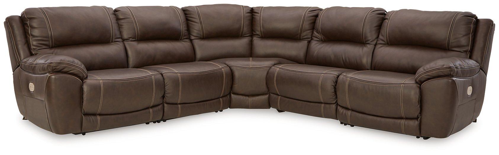 Dunleith Power Reclining Sectional - One & Only Furniture