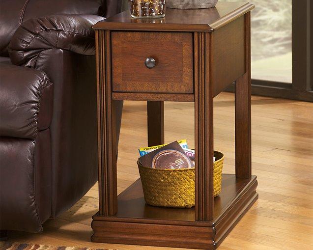 Breegin Chairside End Table - One & Only Furniture