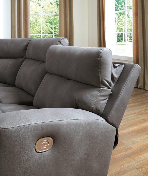 Next-Gen DuraPella Power Reclining Sectional - One & Only Furniture