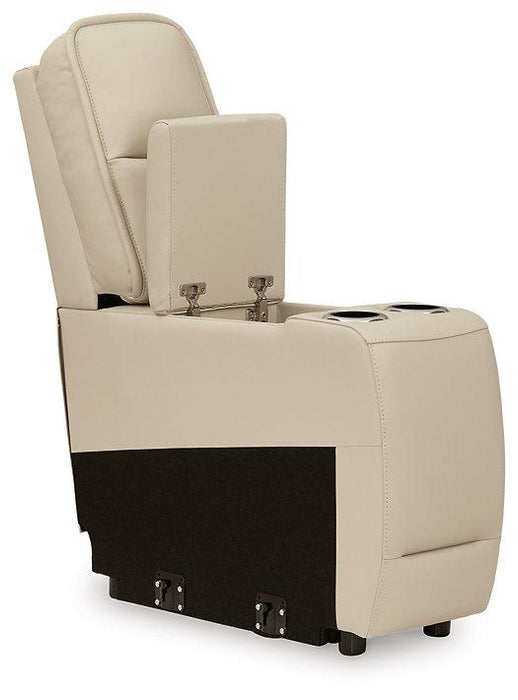 Double Deal Reclining Sectional with 2 Consoles - One & Only Furniture