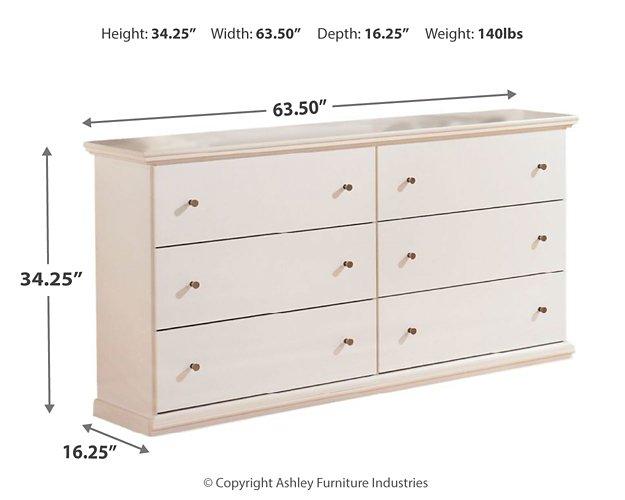 Bostwick Shoals Youth Dresser - One & Only Furniture