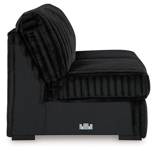 Midnight-Madness Sectional with Chaise - One & Only Furniture