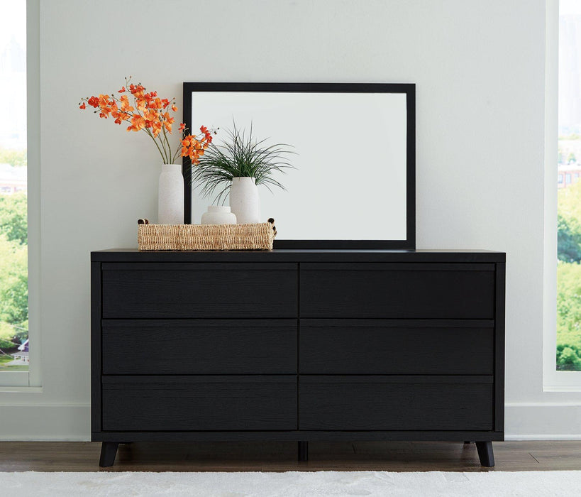 Danziar Dresser and Mirror - One & Only Furniture