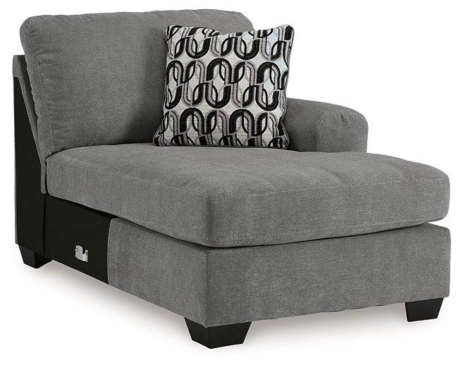 Birkdale Court Sectional with Chaise - One & Only Furniture