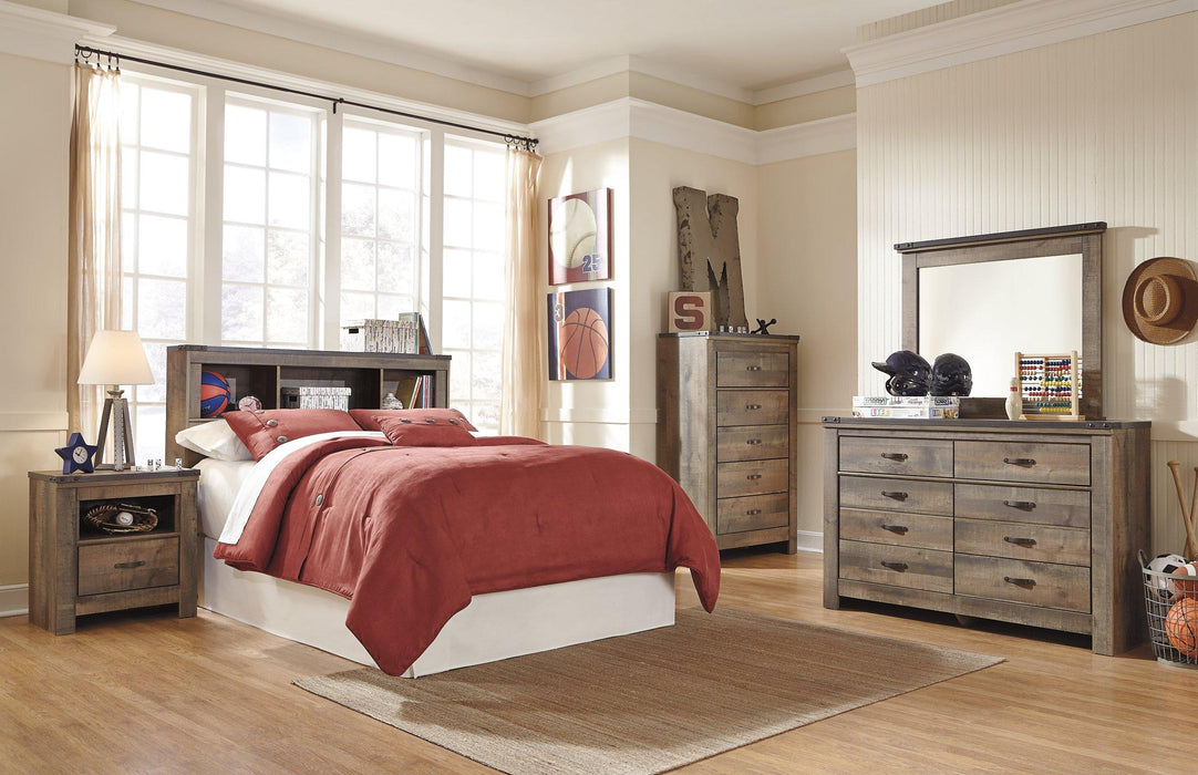 Trinell Bed with Storage - One & Only Furniture