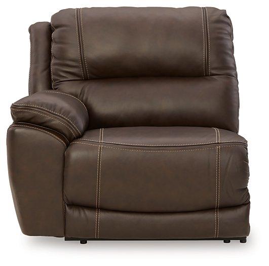 Dunleith Power Reclining Sectional Loveseat - One & Only Furniture