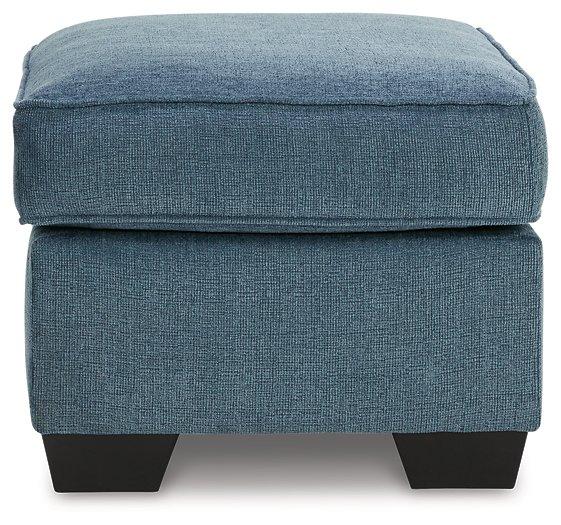 Cashton Ottoman - One & Only Furniture