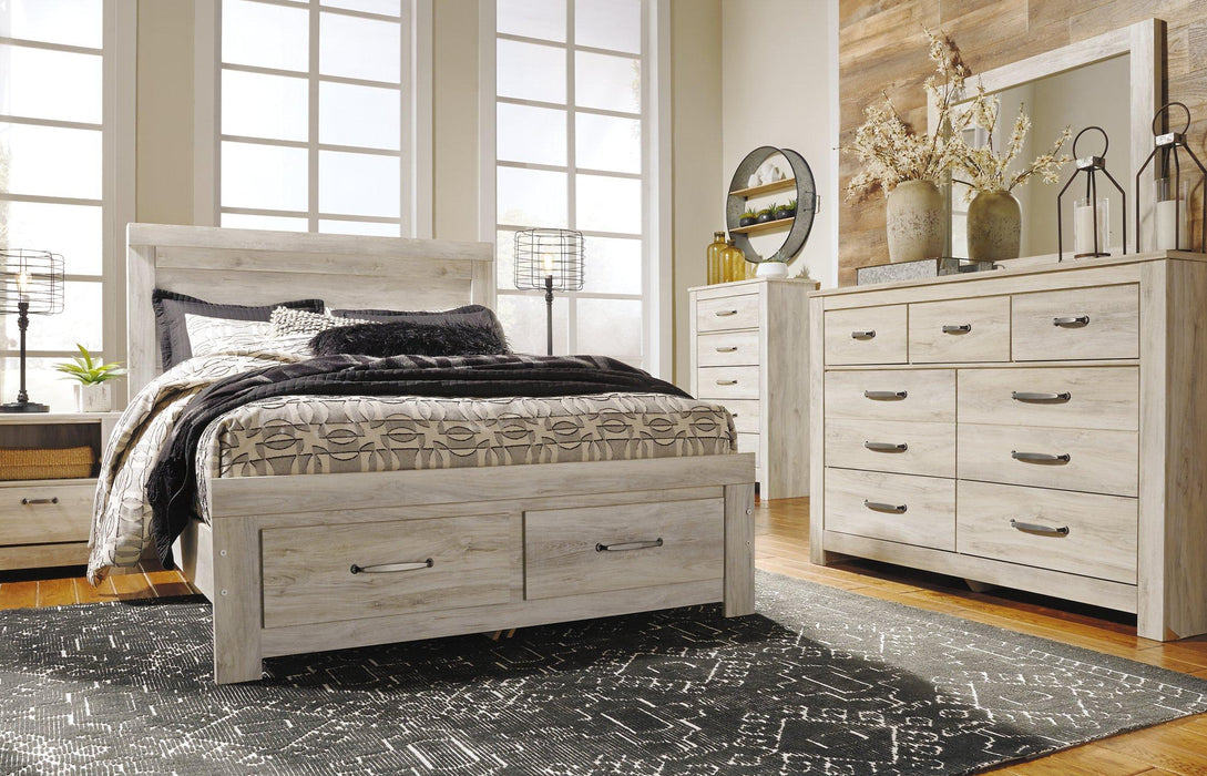Bellaby Bed with 2 Storage Drawers - One & Only Furniture
