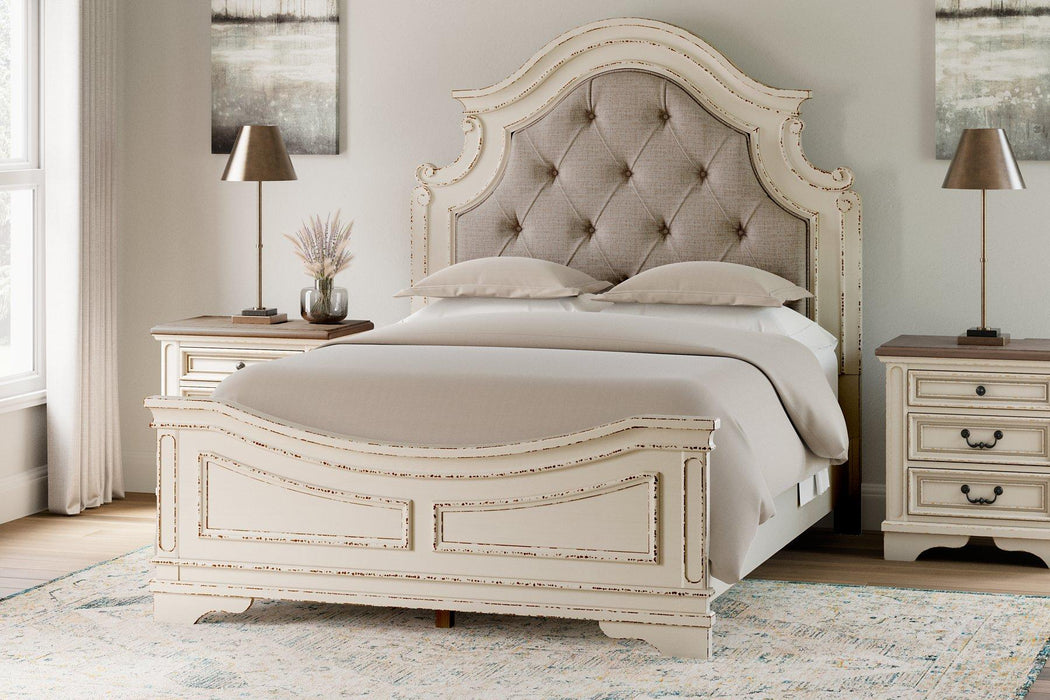 Realyn Upholstered Bed - One & Only Furniture