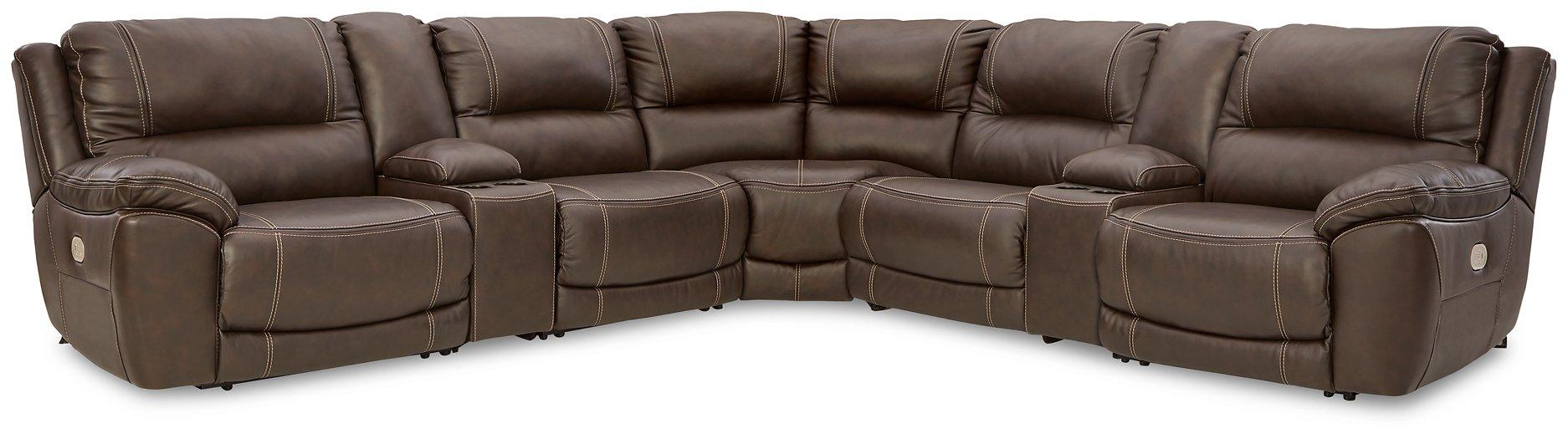 Dunleith Power Reclining Sectional - One & Only Furniture