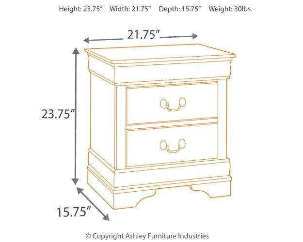 Alisdair Nightstand - One & Only Furniture
