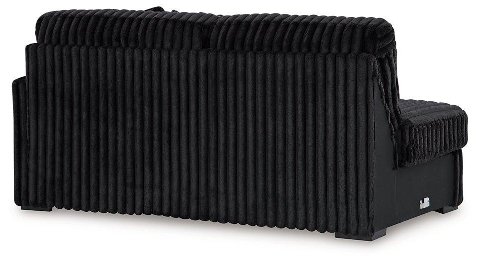 Midnight-Madness Sectional Sofa with Chaise - One & Only Furniture