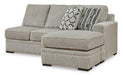 Calnita Sectional with Chaise - One & Only Furniture