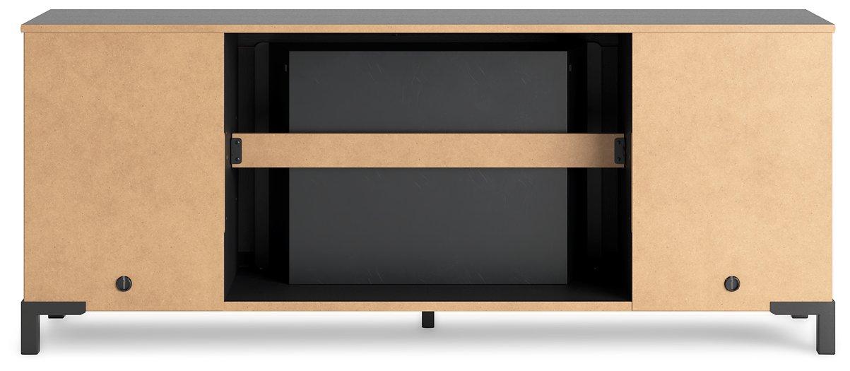 Cayberry 60" TV Stand with Electric Fireplace - One & Only Furniture