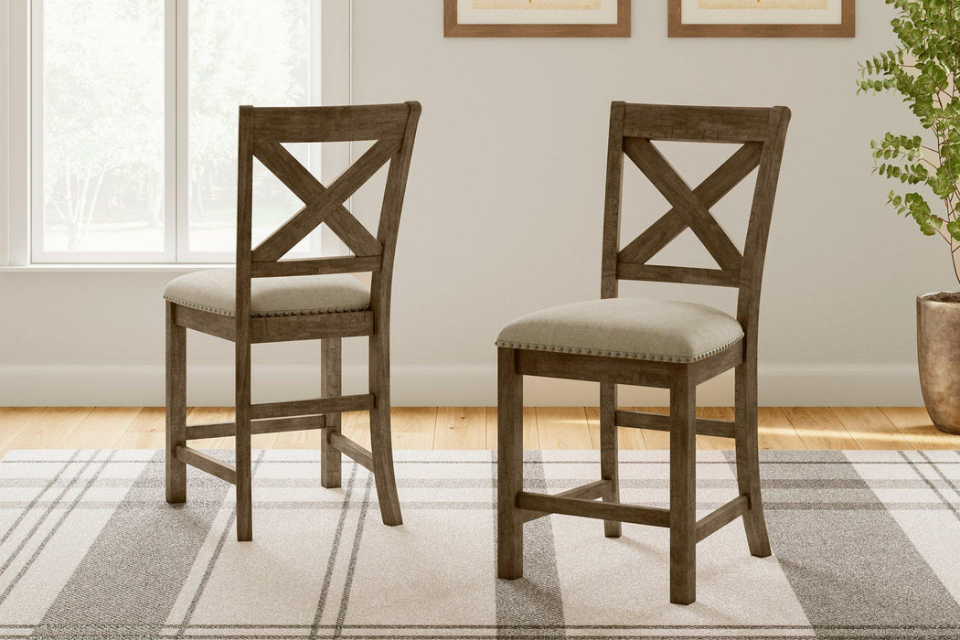 Moriville Counter Height Dining Set - One & Only Furniture