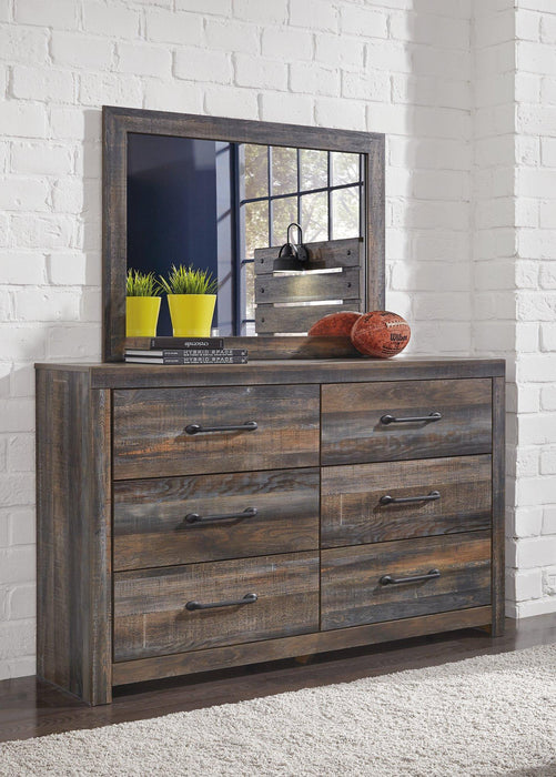 Drystan Dresser and Mirror - One & Only Furniture
