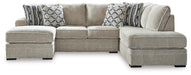 Calnita Sectional with Chaise - One & Only Furniture