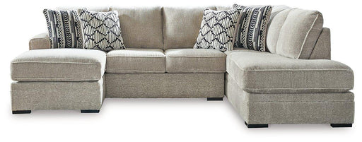 Calnita Sectional with Chaise - One & Only Furniture