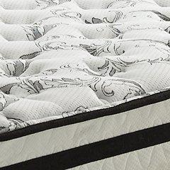 8 Inch Chime Innerspring Mattress Set - One & Only Furniture