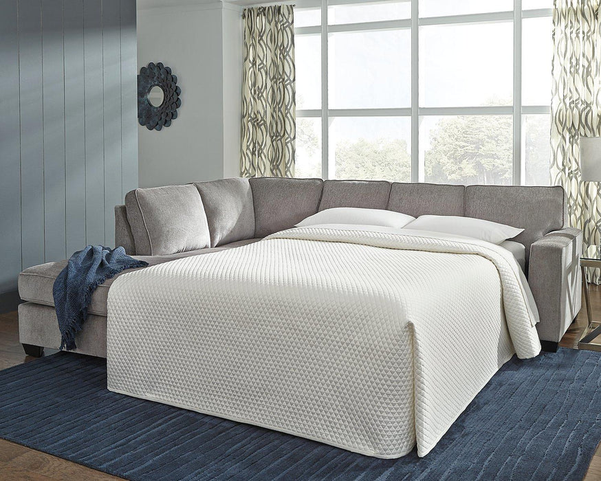 Altari Sleeper Sectional with Chaise - One & Only Furniture
