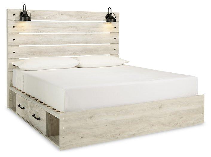 Cambeck Bed with 4 Storage Drawers - One & Only Furniture