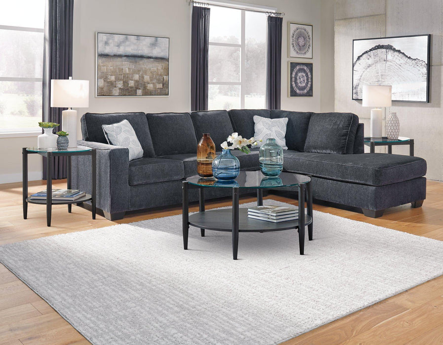 Altari Sleeper Sectional with Chaise - One & Only Furniture
