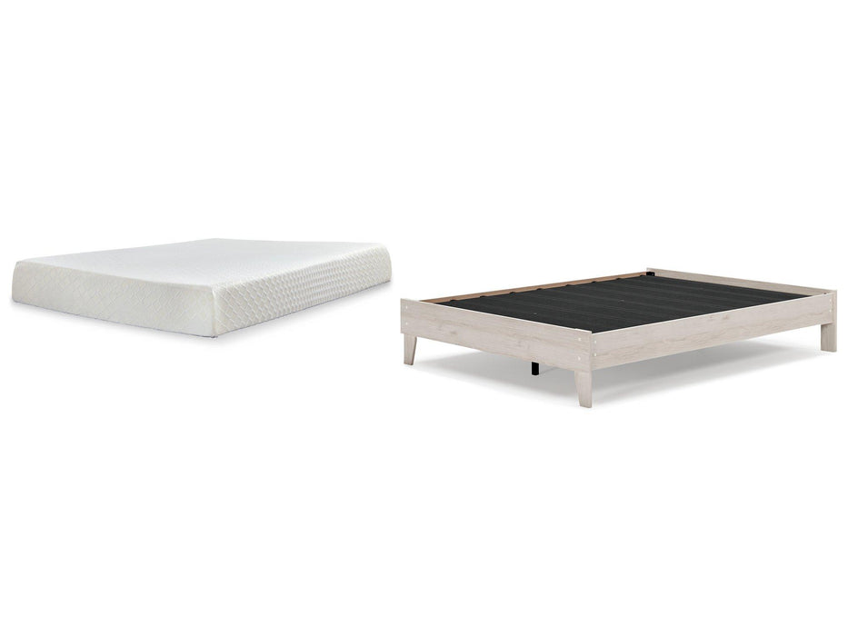 Socalle Bed and Mattress Set - One & Only Furniture