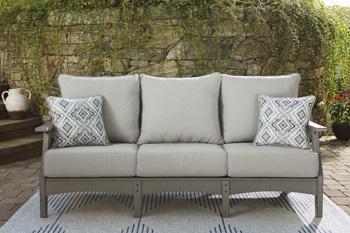 Visola Outdoor Sofa and Loveseat Set - One & Only Furniture