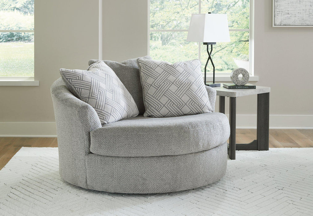 Casselbury Oversized Swivel Accent Chair - One & Only Furniture