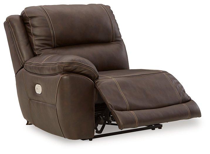 Dunleith Power Reclining Sectional Loveseat - One & Only Furniture