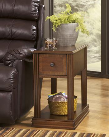 Breegin Chairside End Table - One & Only Furniture
