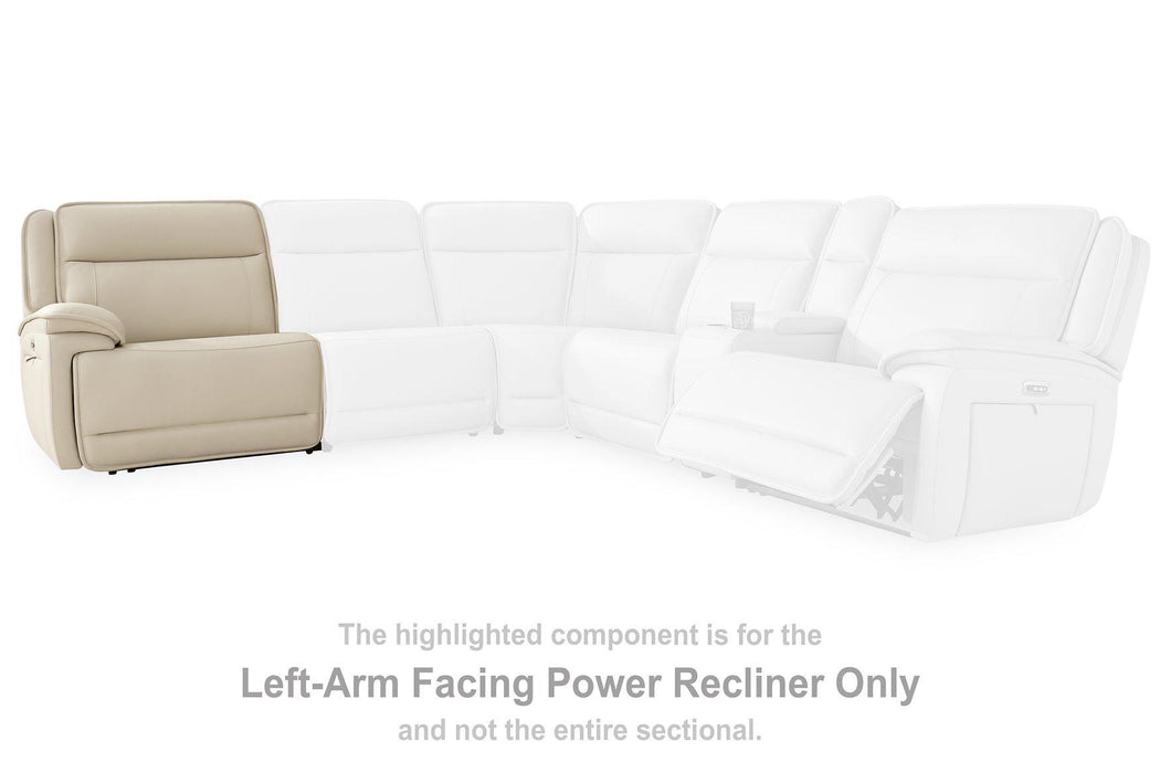 Double Deal Reclining Sectional with Console - One & Only Furniture