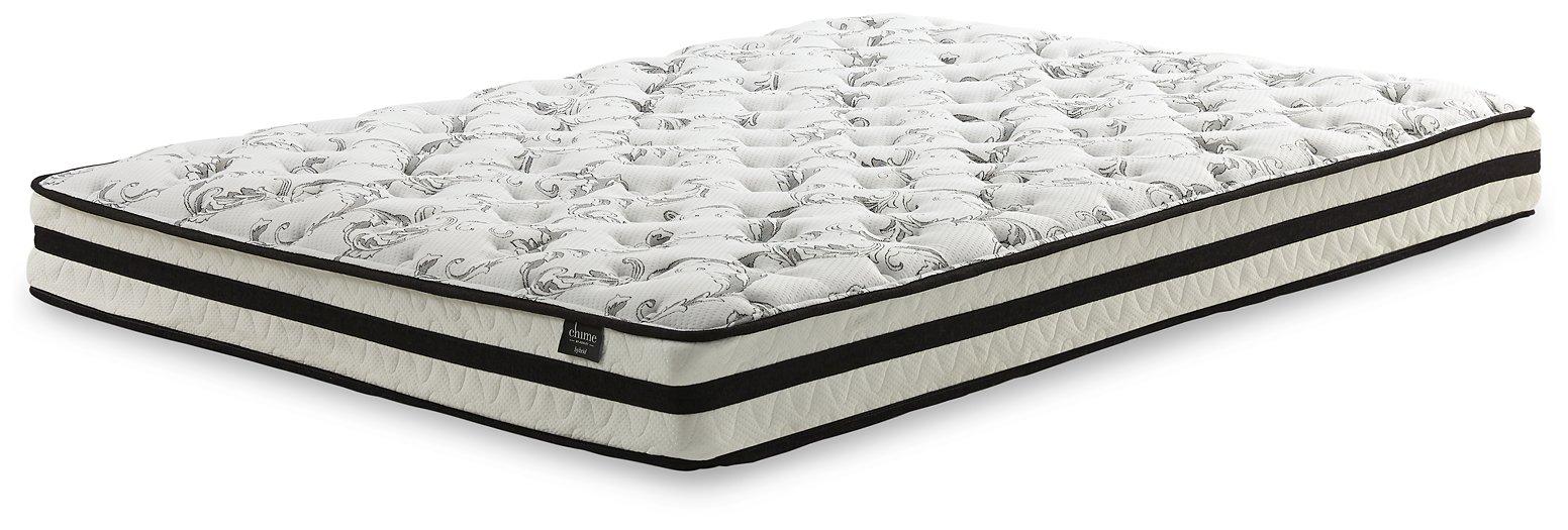 8 Inch Chime Innerspring Mattress Set - One & Only Furniture