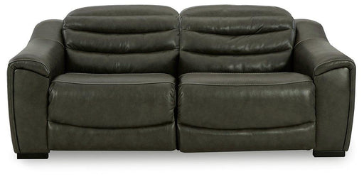 Center Line Power Reclining Sectional Loveseat - One & Only Furniture
